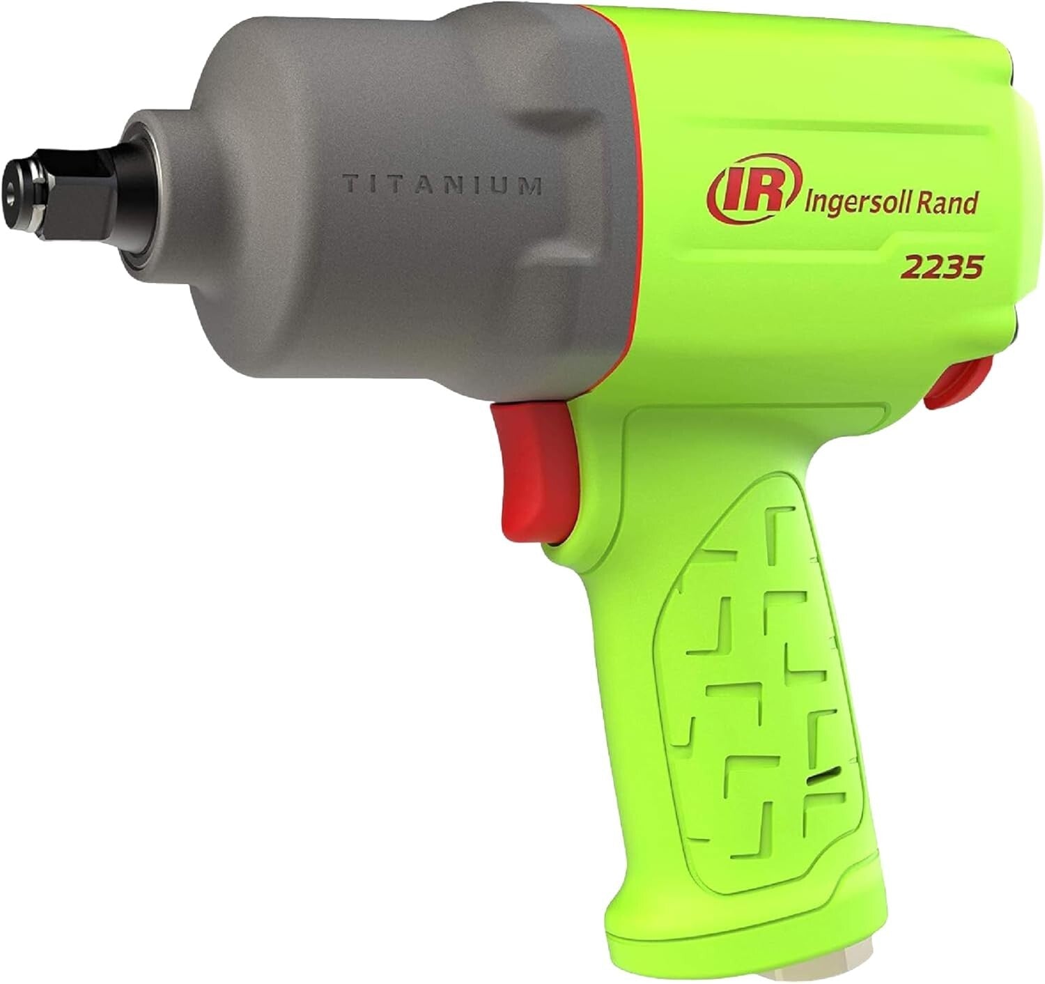 1/2" Air Impact Wrench - Lightweight 4.6 lbs, 1,350 ft-lbs Torque, Titanium Case