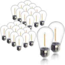 Load image into Gallery viewer, Energy-Efficient 48-Pack Edison LED Bulbs: Shatter-Resistant Outdoor Lighting