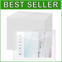 Load image into Gallery viewer, 100 Pcs Clear A4 Plastic Envelopes with Snap Button Closure for Document Safety
