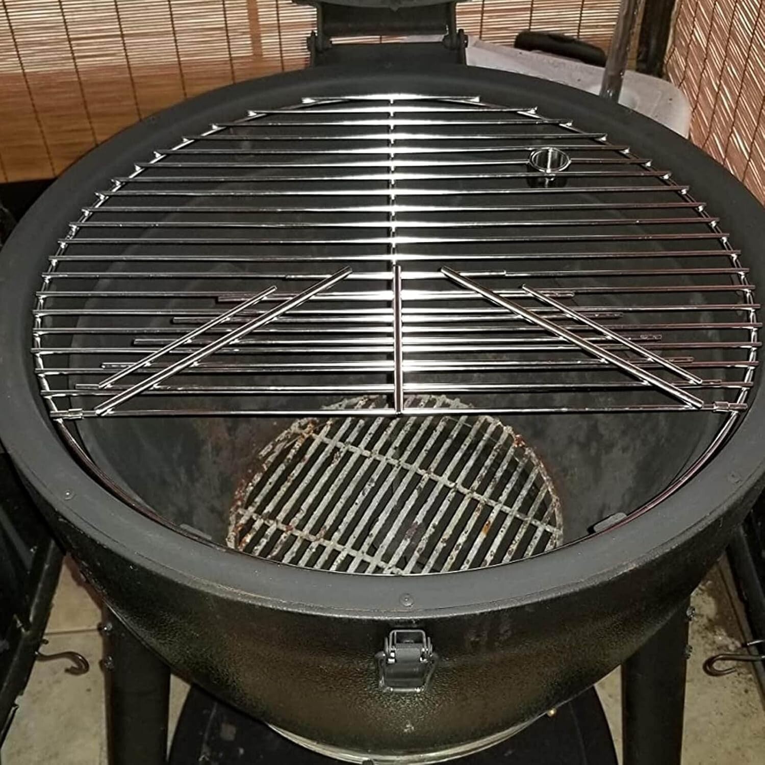 19.5" Heavy Duty 304 Stainless Steel Round Grill Grate - Easy Clean Surfaces