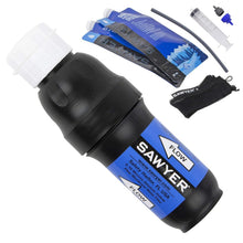 Load image into Gallery viewer, Compact Sawyer Squeeze Water Filter with BPA-Free Pouches for Outdoor Activities