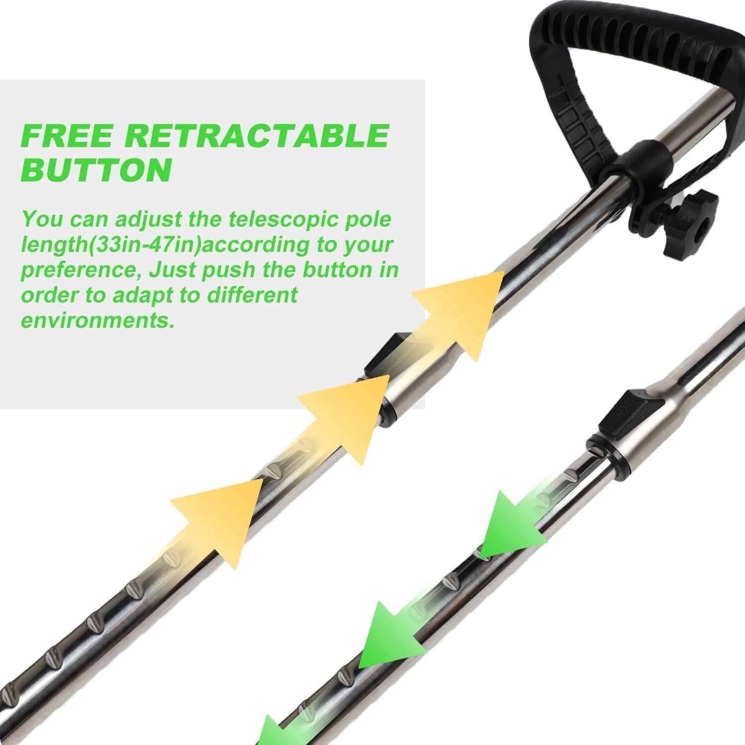 Lightweight Foldable Electric Grass Trimmer with Adjustable Height & Blades