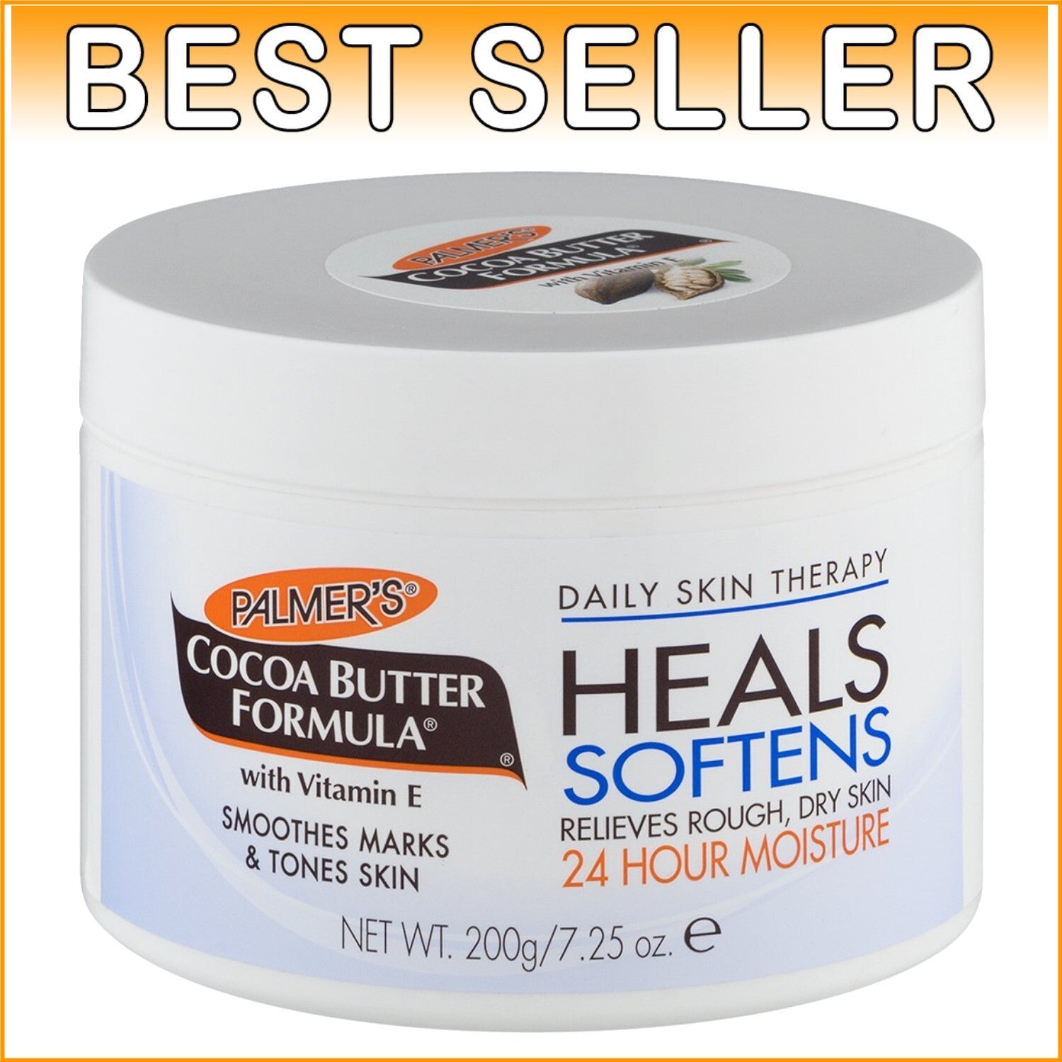 Palmer’s Cocoa Butter Solid Formula - 7.25oz Hydrating Therapy for Dry Skin