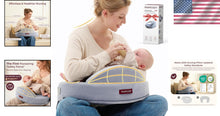 Load image into Gallery viewer, Versatile Nursery Nursing Pillow - Safety Design &amp; Cozy Memory Foam Support