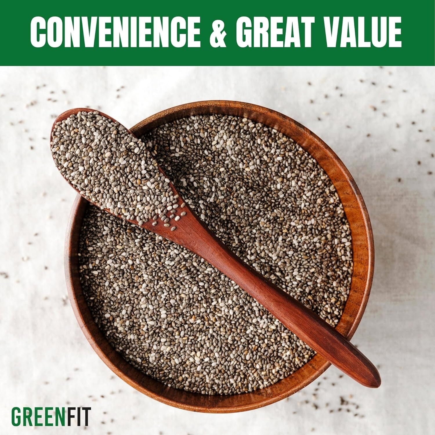 Cost-Effective 10Lbs Non-GMO Chia Seeds - Nutrient-Rich Gluten-Free Super Food