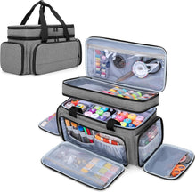 Load image into Gallery viewer, Durable Sewing Storage Bag with 5 Adjustable Dividers - Perfect for Supplies