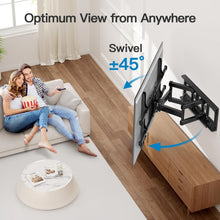 Load image into Gallery viewer, Durable TV Wall Mount for 37-75 Inch TVs - Max Load 132lbs with Level Adjustment