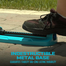 Load image into Gallery viewer, Heavy-Duty Oscillating Sprinkler with Metal Base - 4,400 Sq Ft Lawn Coverage