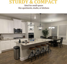 Load image into Gallery viewer, Vintage Industrial Bar Stools - Rustic Design with Swivel &amp; Adjustable Heights