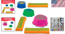 Load image into Gallery viewer, Step-a-Trail: Fun 6-Piece Kids Obstacle Course for Sensory Play and Coordination