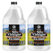 Load image into Gallery viewer, 50% Pure Concentrated Vinegar - 12.5X Power Home &amp; Outdoor Cleaning Solution