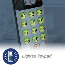Load image into Gallery viewer, Expandable 2-Handset Cordless Phone - Caller ID, Backlit Display &amp; ECO Mode