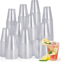 Load image into Gallery viewer, Transparent 420 Count Disposable Plastic Party Cups for Drinks - Casual Style