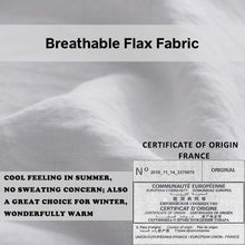 Load image into Gallery viewer, Breathable 100% French Linen King Pillowcases - Softer with Each Wash - Set of 2