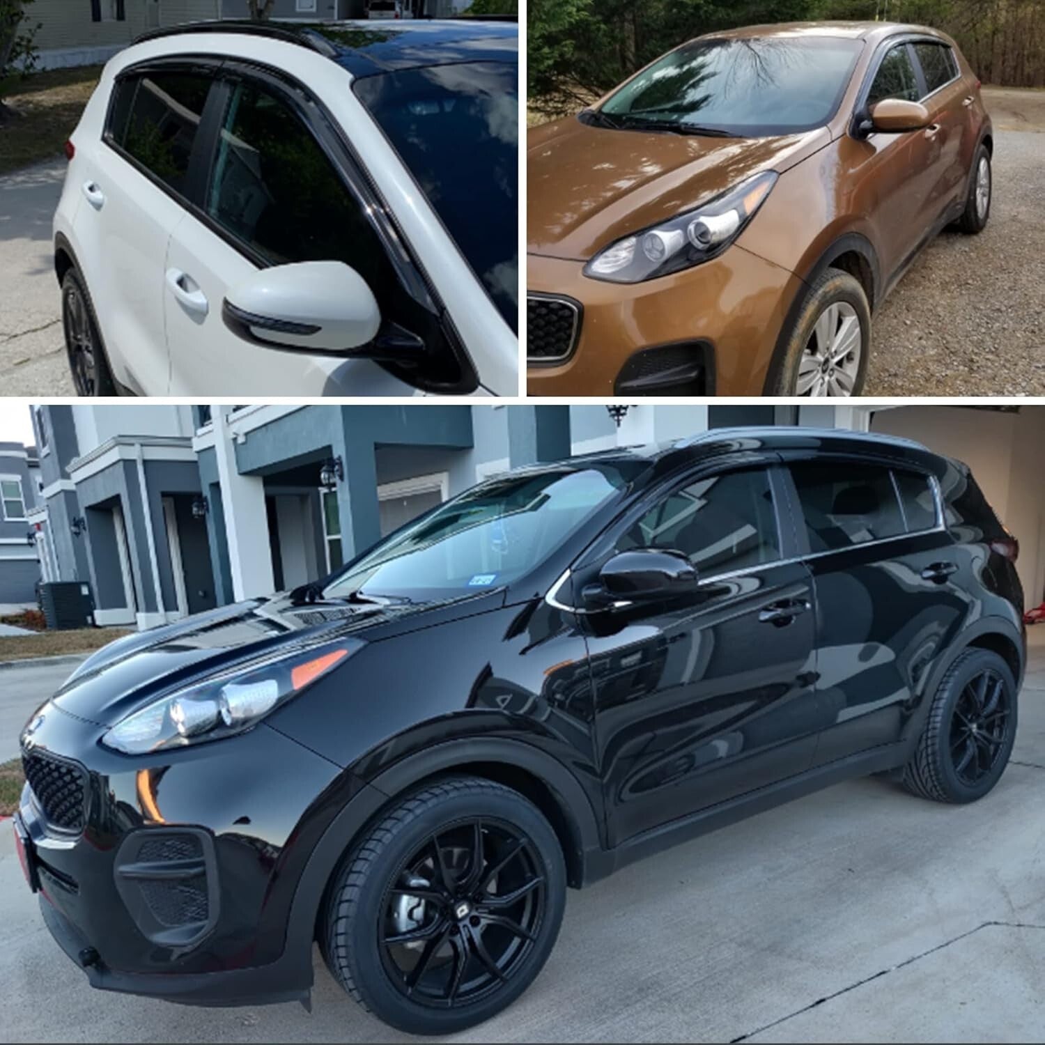 Carwash Safe Window Rain Guards for Mazda CX-50 2023-2025 – Outdoor Vent Visors