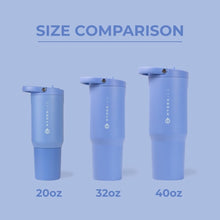 Load image into Gallery viewer, Insulated 40oz Stainless Steel Water Bottle with Straw - Travel-Friendly Design