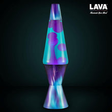Load image into Gallery viewer, The Original 14.5" Retro Lava Lamp - Purple Wax and Teal Liquid for Home Decor