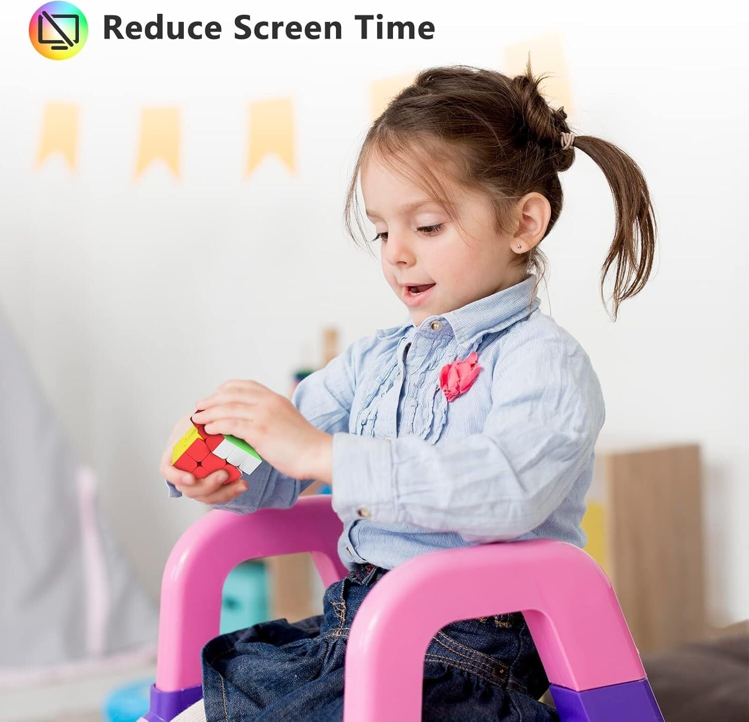 Portable 3x3x3 Speed Cubes Set - Perfect Gifts for Birthday and School Parties