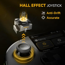 Load image into Gallery viewer, Hall Effect Joystick Wireless Game Controller for PC/Switch/iOS/Android - Black