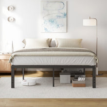 Load image into Gallery viewer, Sturdy 18-Inch King Metal Bed Frame with Silent Support and Storage Space