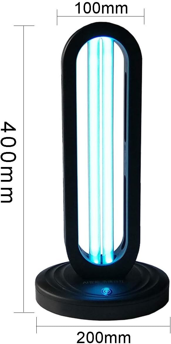 Effective UV Light Sanitization Lamp with Ozone for Clean Air & Odor Elimination