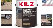 Load image into Gallery viewer, Slip-Resistant Decorative Concrete Coating, Tan, 1 Gallon for Interior/Exterior