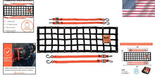 Load image into Gallery viewer, 84" Adjustable Cargo Net with Easy Storage for Trucks and Outdoor Adventures