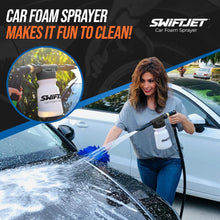 Load image into Gallery viewer, Adjustable Car Wash Foam Sprayer Gun with Microfiber Mitt for Scratch-Free Shine