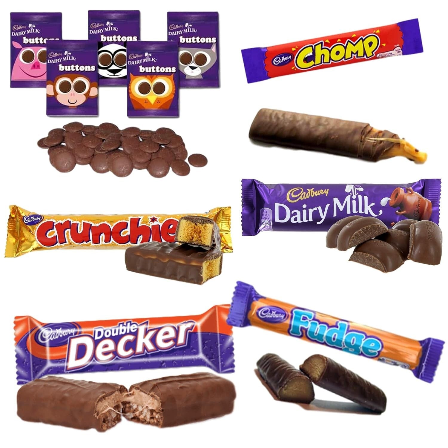 Indulgent Cadbury Chocolate Gift Box - 60 Bars for Birthdays & Celebrations