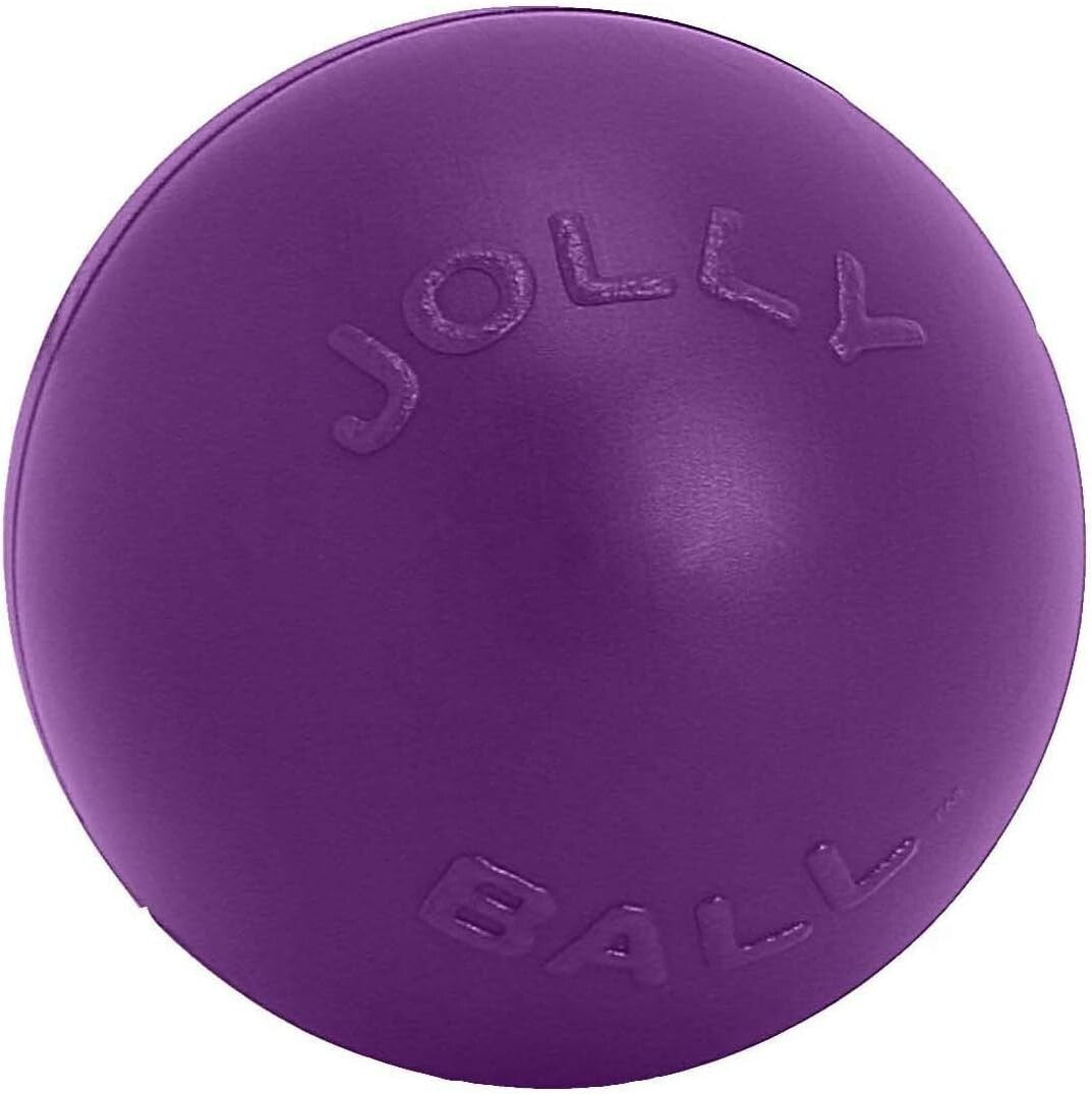 USA-Made Push-n-Play 14-Inch Dog Ball - Interactive Toy for Active Dogs