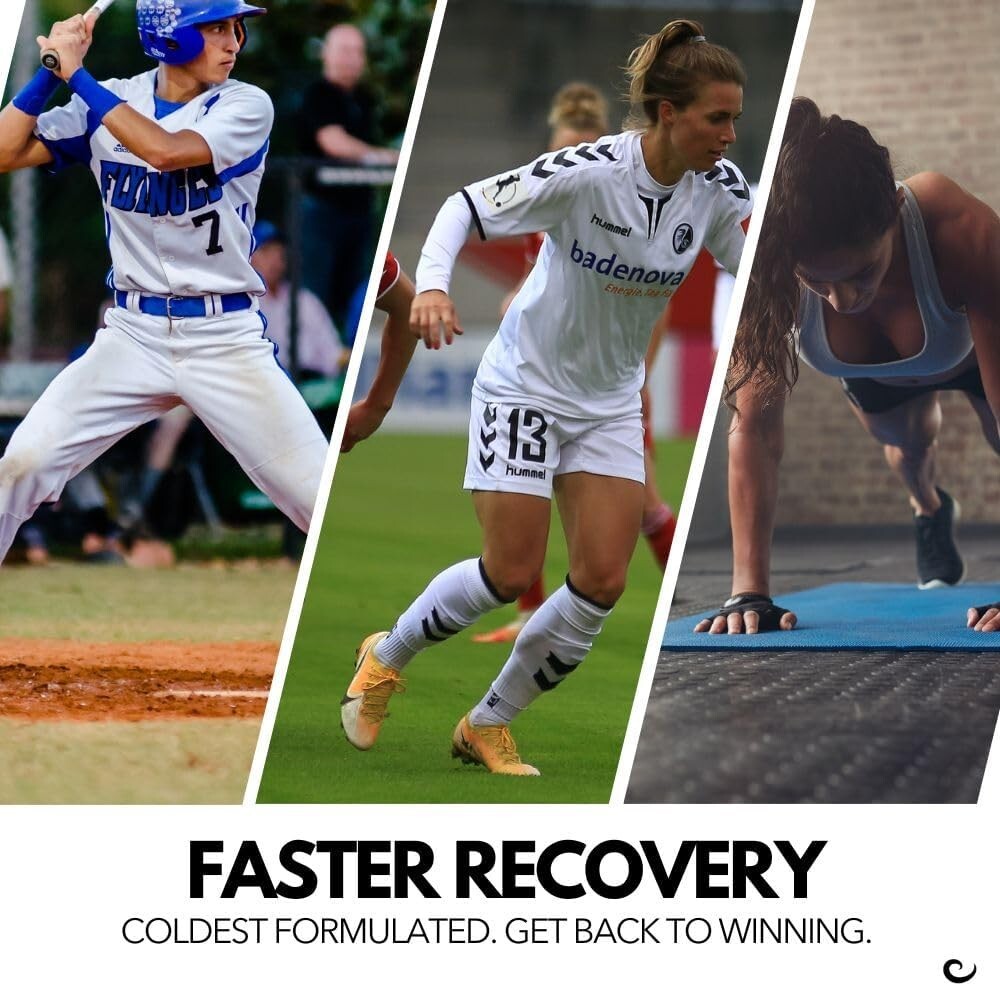 Cold Therapy Ankle Ice Wrap with 2 Gel Packs - Ideal for Injuries & Recovery