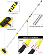 Load image into Gallery viewer, Efficient Telescopic Car Wash Brush - 5-12ft Long with Hose Adapter for Easy Use