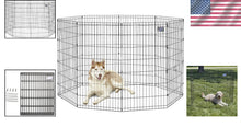 Load image into Gallery viewer, Secure &amp; Spacious Pet Exercise Pen, 24" W x 48" H - Ideal for Indoor/Outdoor Use
