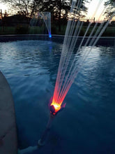 Load image into Gallery viewer, 3-Piece LED Pool Lighting Set - Water-Powered Fun for 2000 Hours of Enjoyment