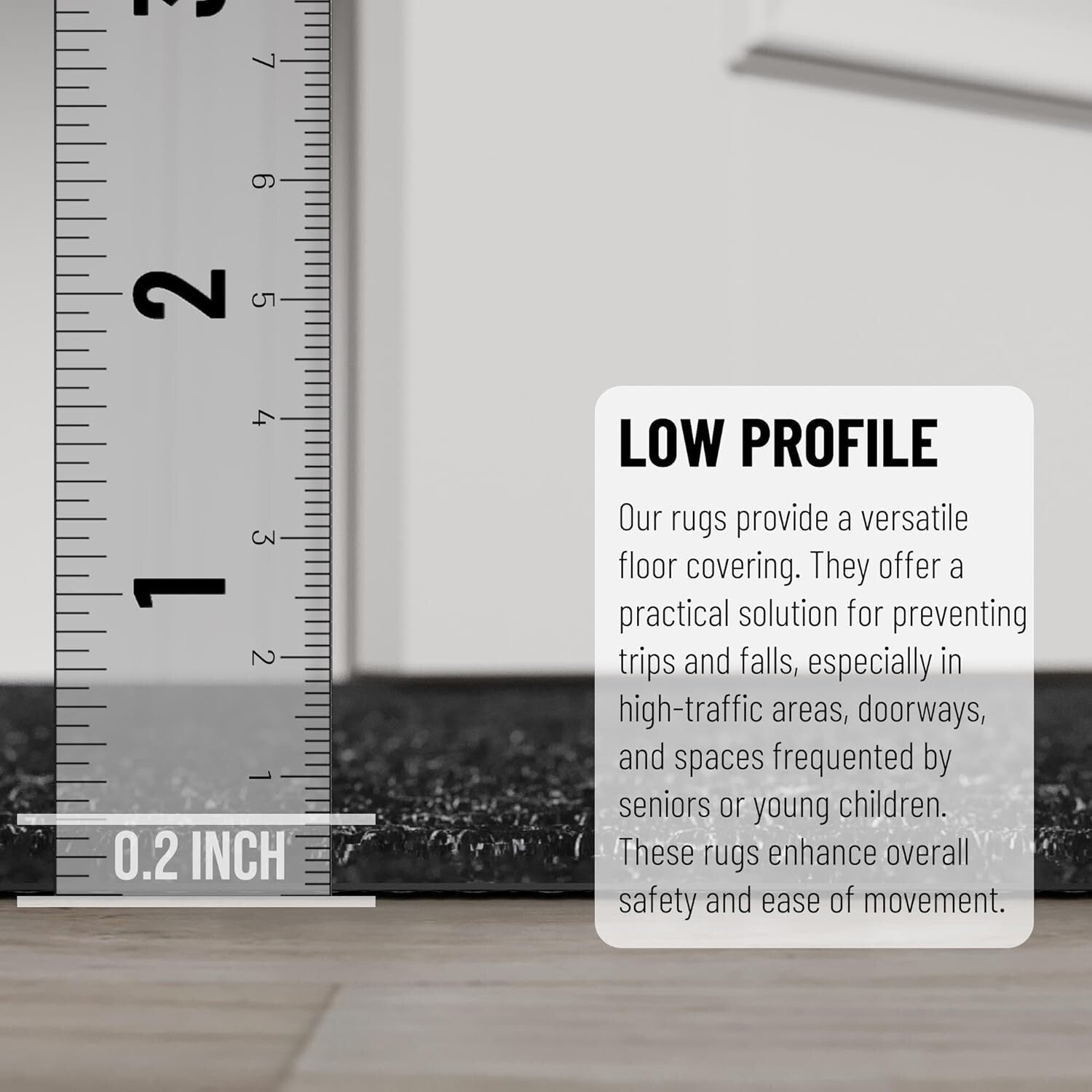 Multi-Purpose 3'11" x 18' Runner Rug – Perfect for Kitchen, Garage, and Entryway