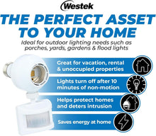Load image into Gallery viewer, Automated Outdoor Motion Sensor Light Socket - Easy Screw-In Setup, 2 Pack