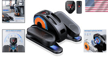 Load image into Gallery viewer, Portable Under Desk Elliptical Machine for Seniors - Quiet &amp; Fully Assembled