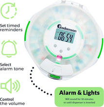 Load image into Gallery viewer, Automatic 28-Day Pill Dispenser with Lock &amp; WiFi Monitoring - TimelyMed Solution