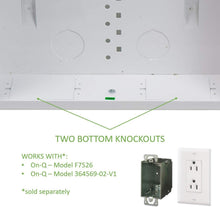 Load image into Gallery viewer, Legrand OnQ 14 Inch Structured Wiring Enclosure - Professional Cable Management