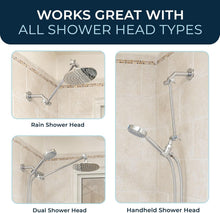 Load image into Gallery viewer, Elevate Your Shower Experience: 12-Inch Solid Brass Extension Arm in Bronze