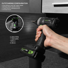 Load image into Gallery viewer, Lightweight 20V Lithium Ion Impact Driver with Fast Charging &amp; Ergonomic Design
