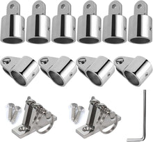 Load image into Gallery viewer, Easy Install Bimini Top Hardware Kit - Heavy Duty Stainless Steel, 12 Pieces