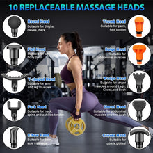 Load image into Gallery viewer, Cordless Percussion Massager with LED Screen &amp; Quieter Operation for Athletes