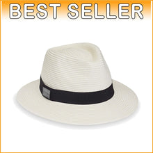 Load image into Gallery viewer, Men's Fairway Fedora - UPF 50+, Travel-Ready with Adjustable Fit &amp; Classic Style