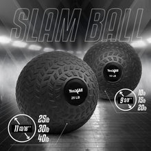 Load image into Gallery viewer, Versatile 25lbs Slam Ball - Perfect for Stronger Core &amp; Balance Training
