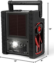 Load image into Gallery viewer, All-in-One Car Jump Starter, Tire Inflator, and Power Source with Solar Recharge