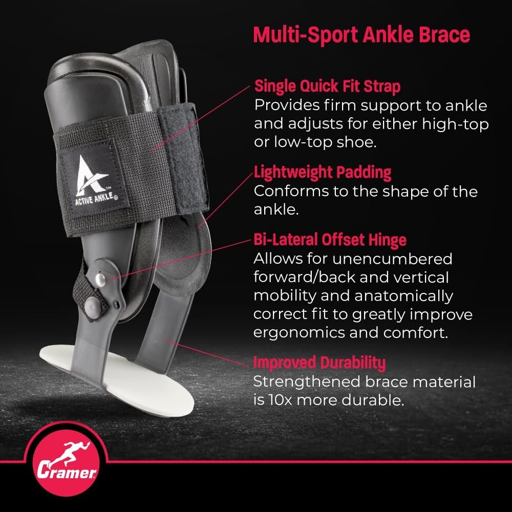 Feather-Light Ankle Support Brace - Perfect for Volleyball & Athletic Activities