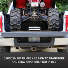 Load image into Gallery viewer, Fixed Aluminum Ramps with Traction Treads - Securely Load Lawn Tractors &amp; Mowers
