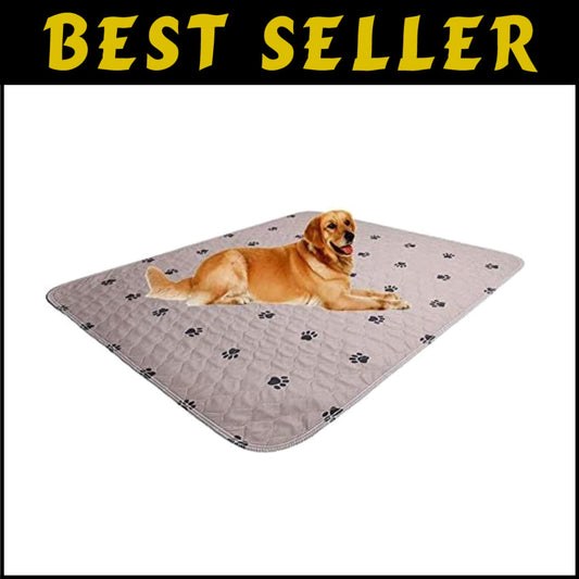48x72 Inch Washable & Absorbent Dog Pads - Perfect for Training & Travel