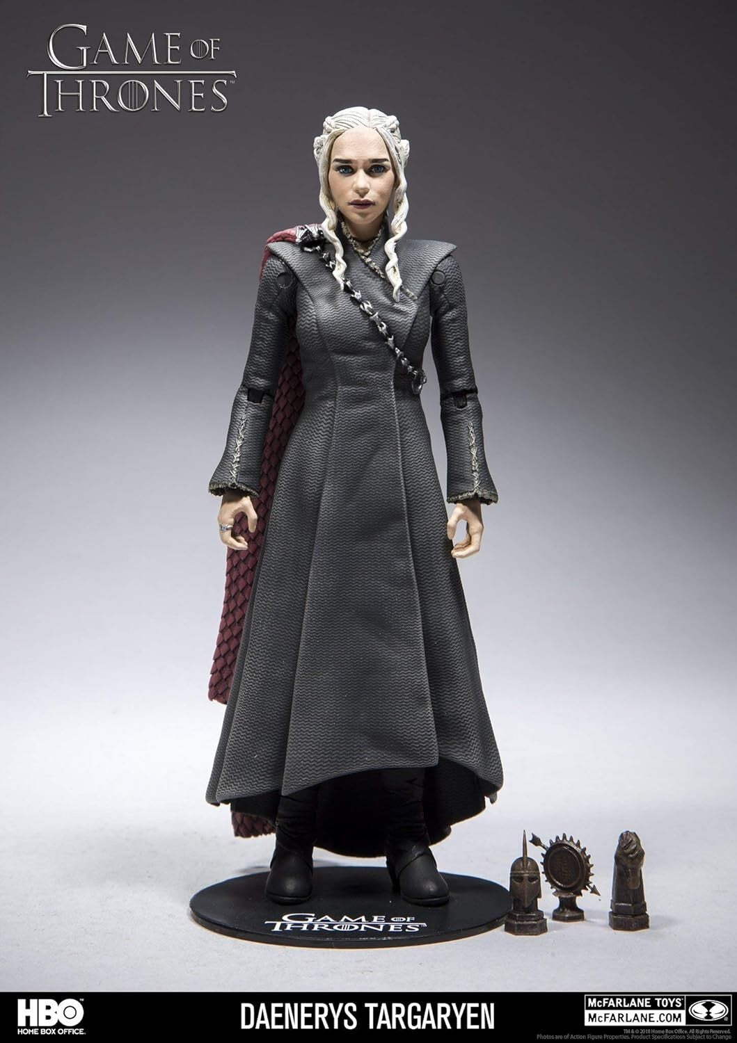 Emilia Clarke Inspired 6" Daenerys Targaryen Figure – 12+ Articulation Points